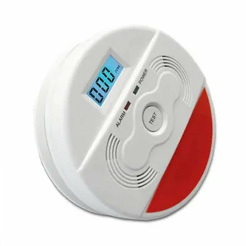 Détecteur de fumée intelligent avec capteur de CO, alarme incendie, détecteur de monoxyde de carbone, protection incendie WiFi, sécurité à domicile
