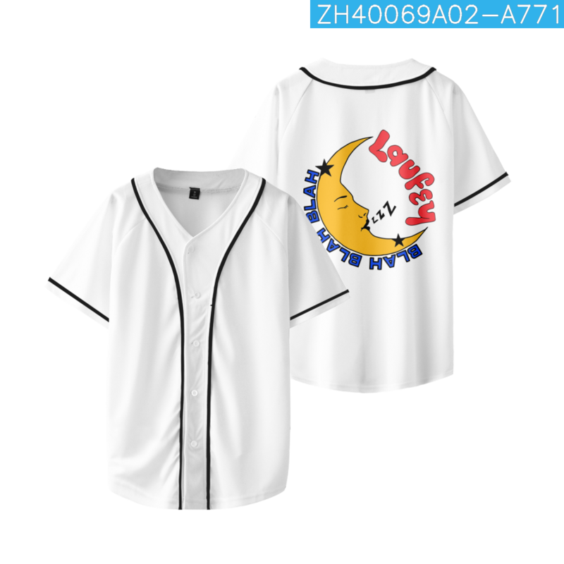 2023 figure personality Baseball Shirt Summer Short Sleeve Tee Shirt Unisex Jersey 2300