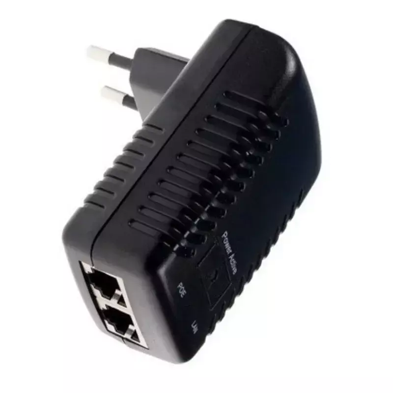 DC48V 0.5A 24W POE mocy wtyczka zasilająca rozdzielacz wtryskiwacza do kamera IP CCTV włącznik Ethernet Adapter monitorujący zasilanie mostka