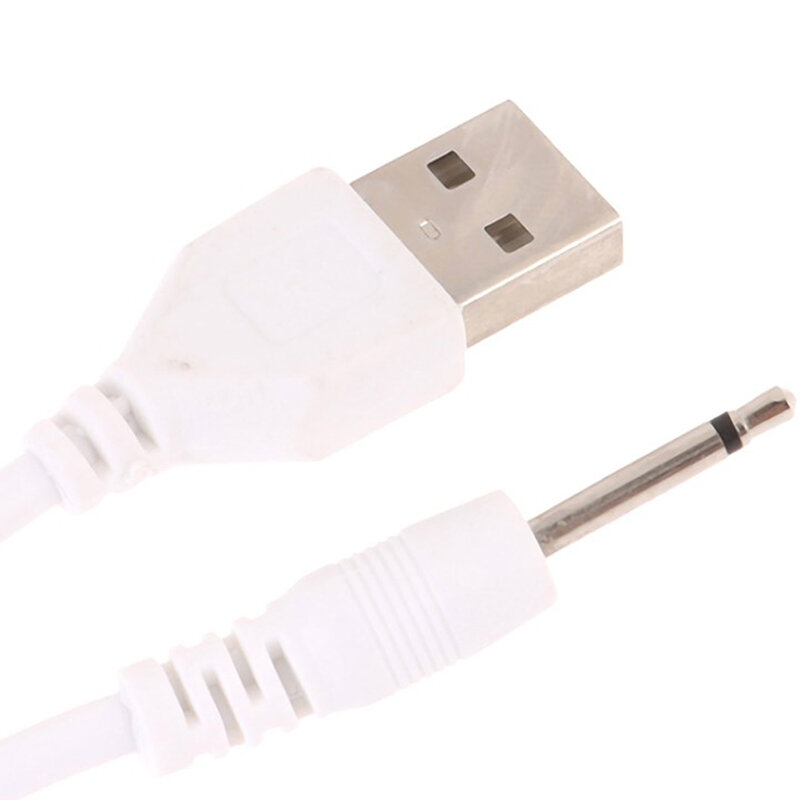 Câble de chargeur USB DC 2.5 pour vibromasseur, 1 pièce, pour jouets rechargeables, accessoires de massage, alimentation USB universelle