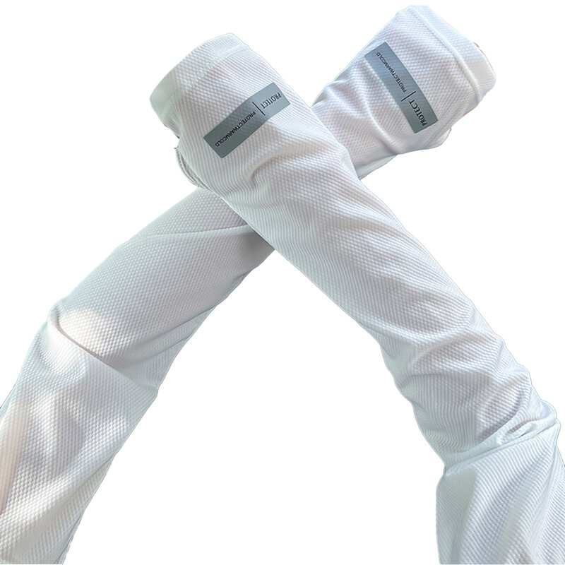 Letnia rękawy naramienne chłodząca Super miękka, oddychająca, odprowadzająca wilgoć rękawy naramienne do koszykówki w golfa