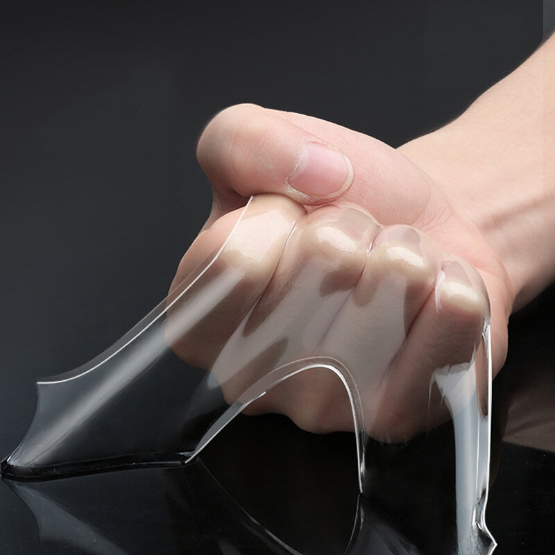 Nano podwójne boki pokryte klejem taśma wodoodporna taśma silikonowa eavy Duty montaż taśma klejąca do plakatu łazienka kuchnia Accessorie