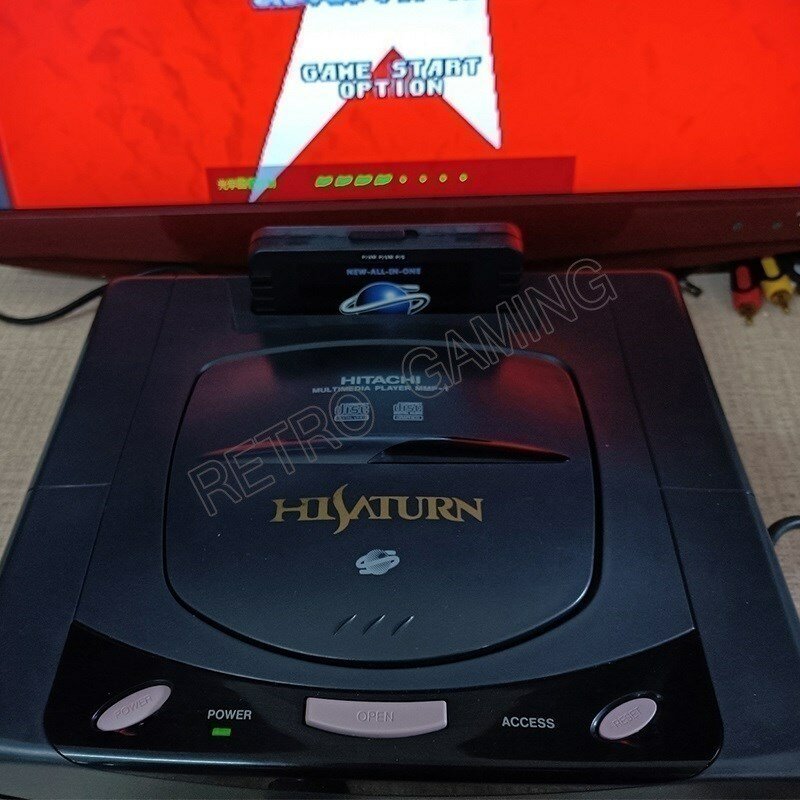 Origineel Alles In Één Ss Sega Saturnus Sd Kaart Pseudo Kai Games Video Gebruikt Met Directe Lezing 4M Accelerator Functie 8Mb Geheugen