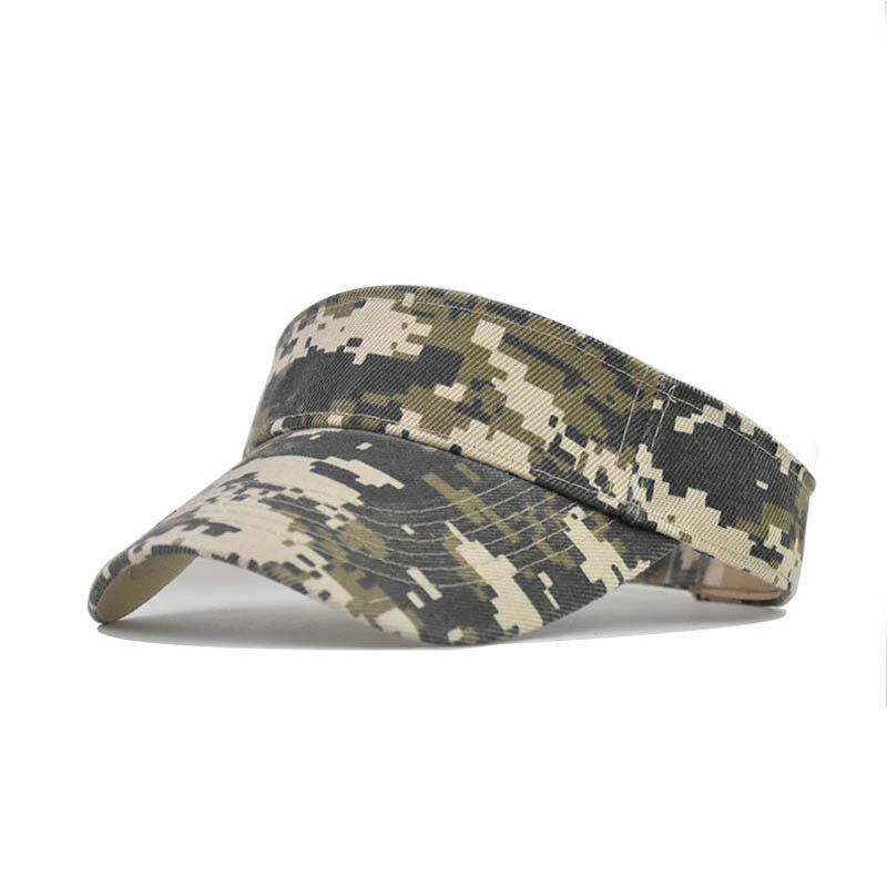 Chapeau de soleil Camouflage d'été pour hommes, casquette de soleil militaire tactique, chapeau de soleil ajustable pour Sports de plein Air, cyclisme, Tennis, plage
