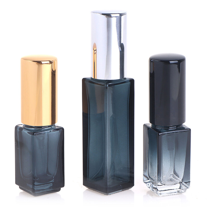 3 мл/10 мл парфюм, стеклянный парфюмерный атомайзер, дорожный косметический флакон для образцов, многоразовый