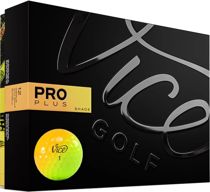 Golf Limited Edition Pro Plus Golf Balls|Shade Yellow Orange