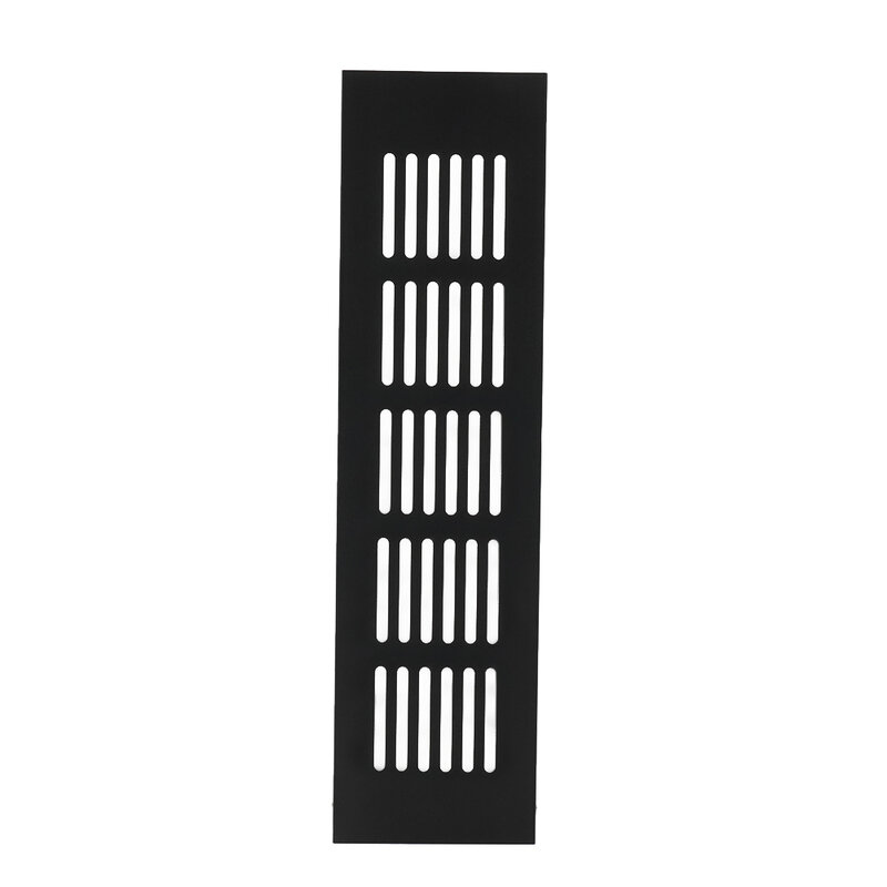Высококачественная Вентиляционная решетка, решетка на вентиляционное отверстие, 60 мм, решетка на вентиляционное отверстие, решетка из алюминиевого сплава для шкафа, легкая в установке, прямоугольная