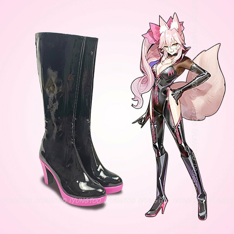 Fate/Grand Order Koyanskaya of light Anime Characters Shoe Cosplay Shoes Boots Party Costume Prop