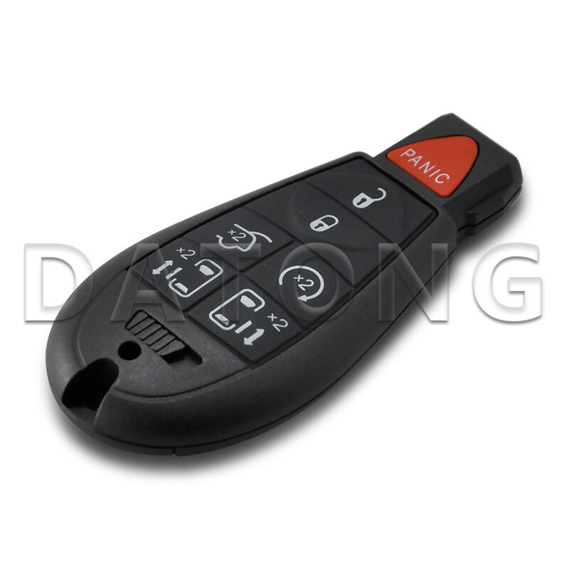 Datong-World Car Chave de Controle Remoto, Cartão Keyless, Chip ID46, 433MHz, apto para Chrysler Town and Country, Jeep Dodge, M3N5WY783X, IYZ-C01C