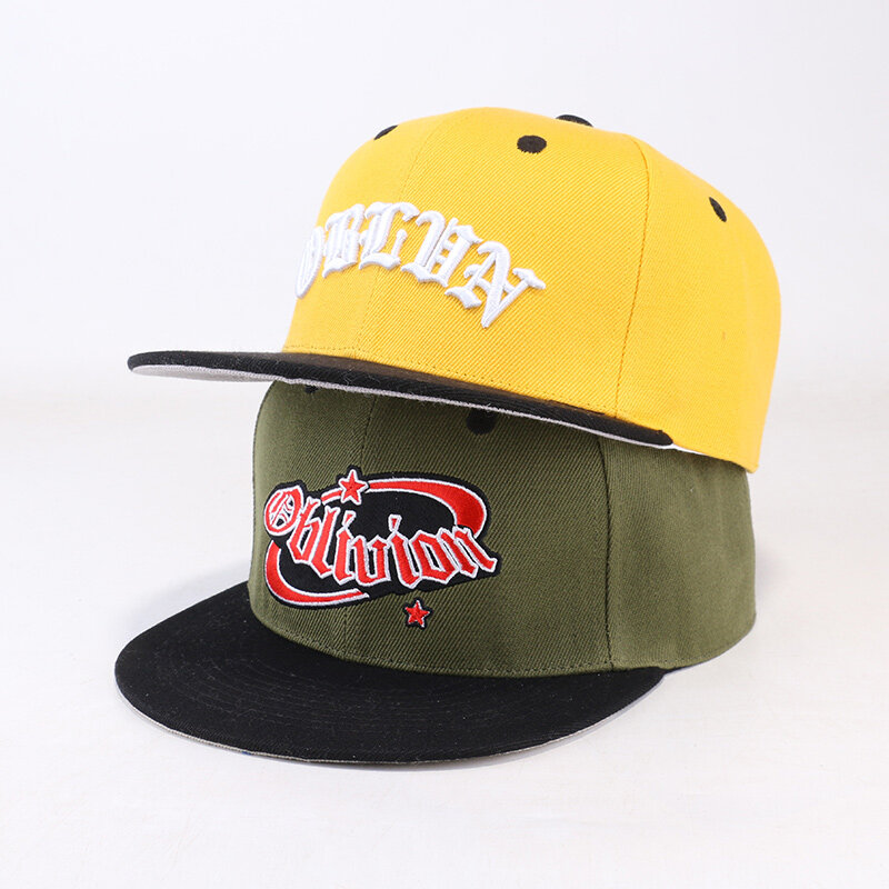 Unisex haftowane czapki hip-hopowe czapka sportowa dopasowane regulowane czapki baseballówka w stylu Casual kapelusz przeciwsłoneczny