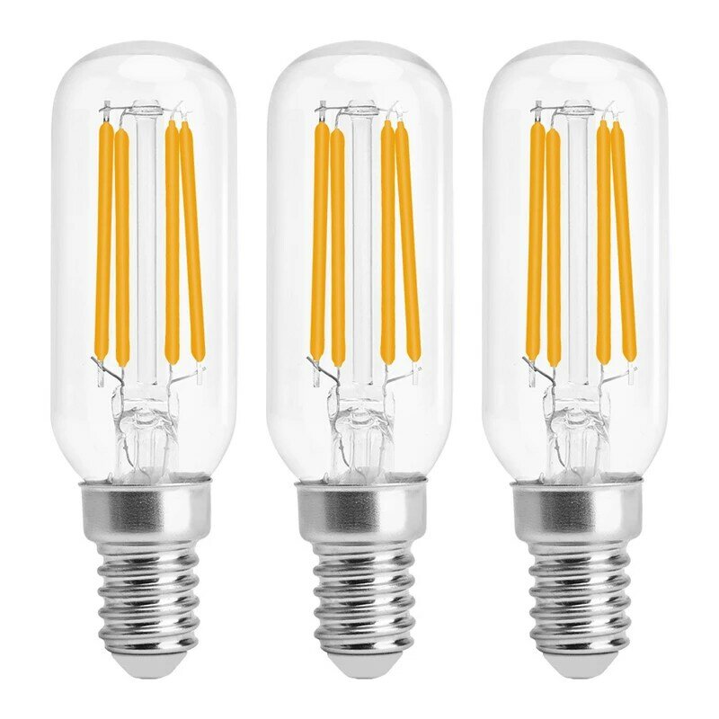 Ampoule LED E14 T25 4W 8W 12W, lampe à filaments pour hotte, ventilateur, éclairage blanc chaud/blanc 220V