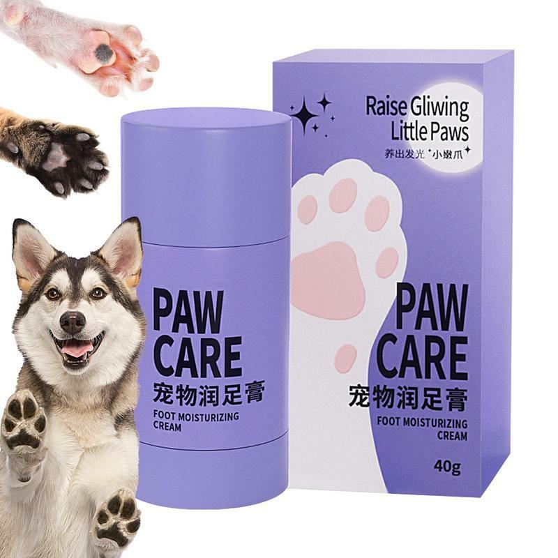 Crema hidratante para patas de perro y gato, crema para el cuidado de patas agrietadas y secas, 1,41 oz