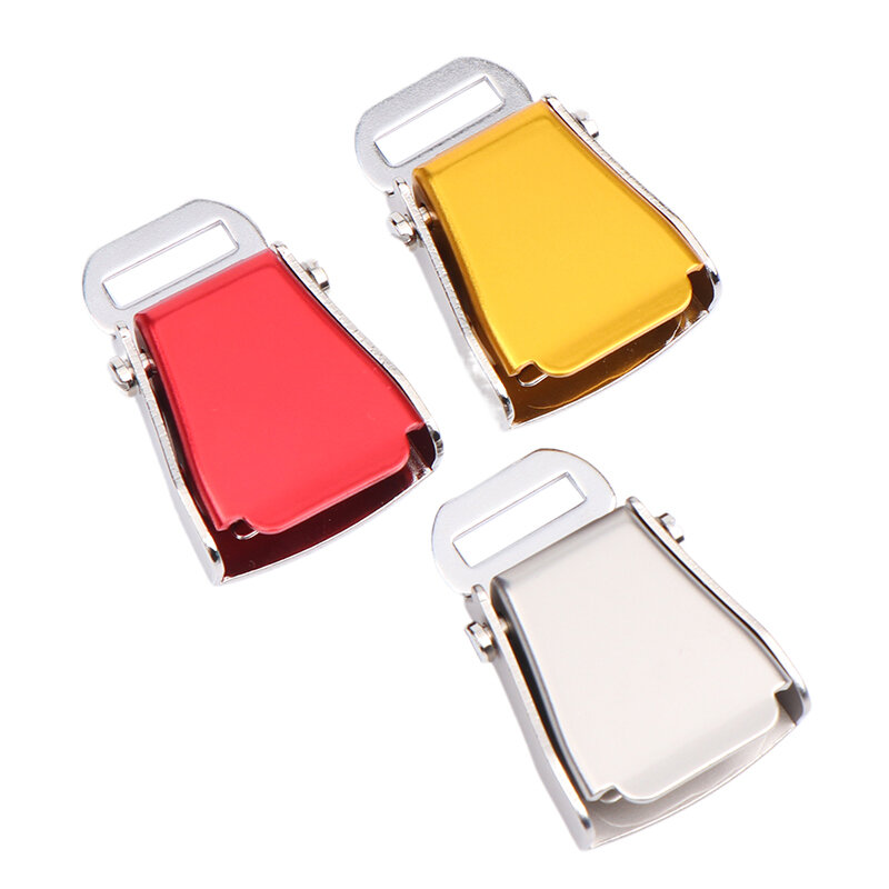 1PC Luggage DIY Accessories 1.4CM SLOT Detachable Mini Airplane Safety Seat Belt Buckle Keychain Small Plane Buckle
