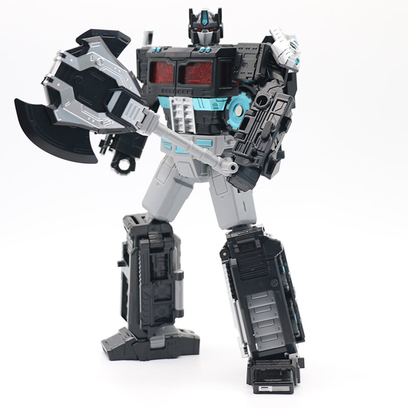 Figura de acción transformable SH-7B1 Siege, juguete de camión de gran tamaño, serie Darkness G1 OP Commander, regalos de Robot