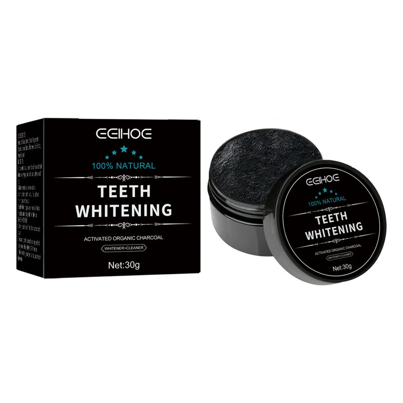 Dentes Whitening Powder para hálito fresco, Clareamento de dentes amarelos, Removedor de mancha de placa, Higiene Oral, Dental Care