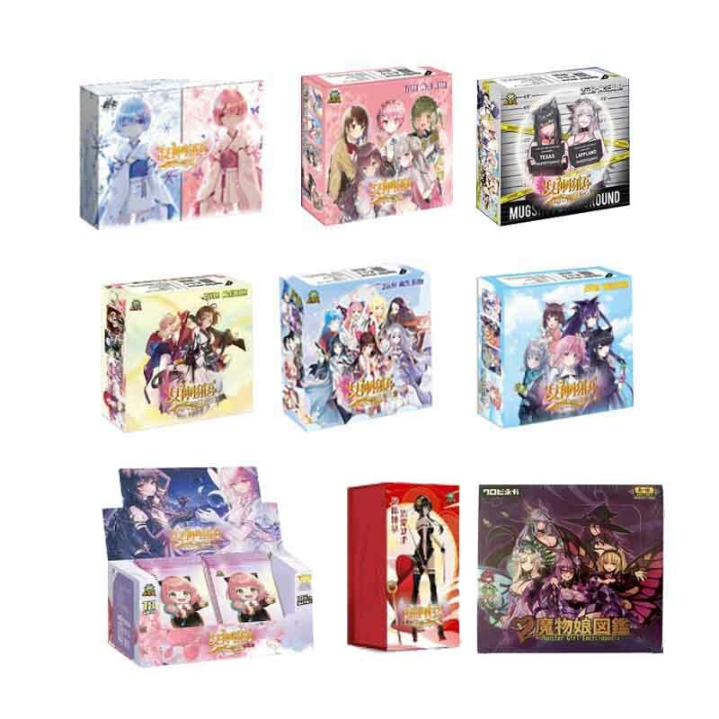Caja de cartas de colección Goddess Story, pies de refuerzo, Bikini, Monster Girl, enciclopedia PR, Rare, TCG, cartas de Anime