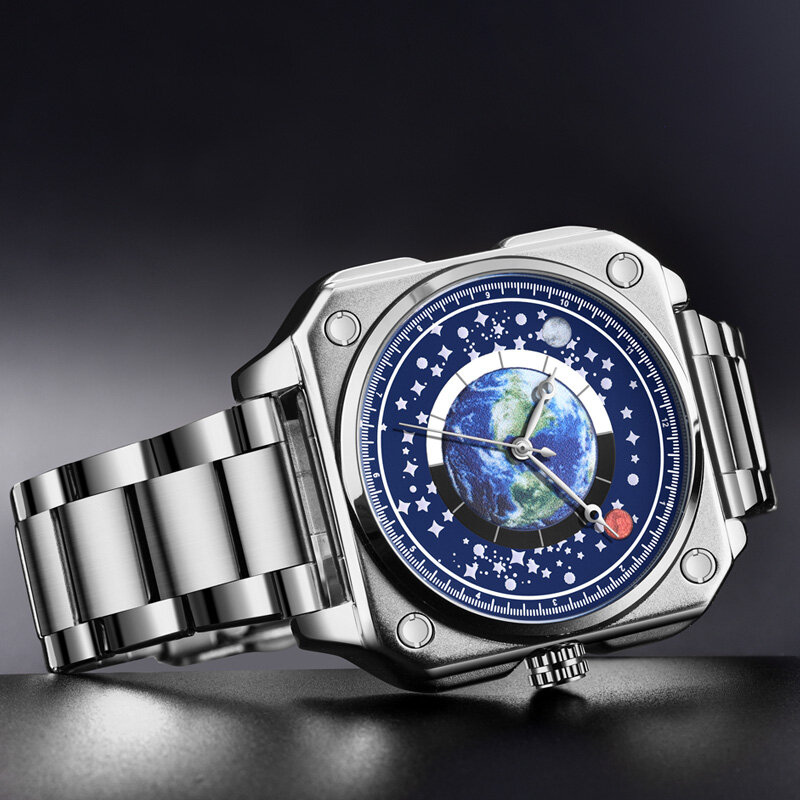 LIGE-Reloj analógico de cuarzo para Hombre, accesorio de pulsera resistente al agua con calendario, complemento masculino de marca de lujo con esfera luminosa y diseño moderno, Incluye caja