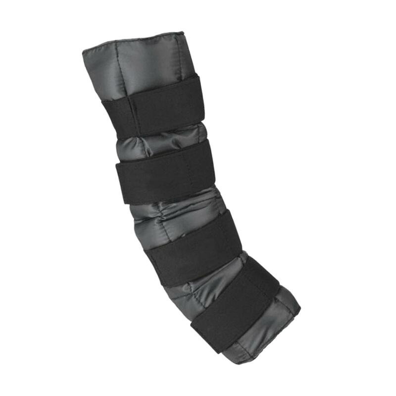 Bantalan Penyejuk Kaki Sepatu Bot Belat dengan 24 Pak Kecil Bantalan Kompresi Pembungkus Kaki Kuda Pelindung untuk Kuku Profesional Lutut