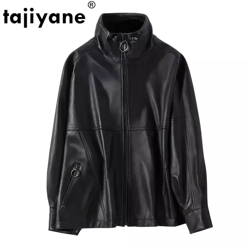 Tajeyane-Chaqueta de piel auténtica para mujer, abrigo de piel de oveja, ropa femenina, D8519Q01 WPY476, 2020