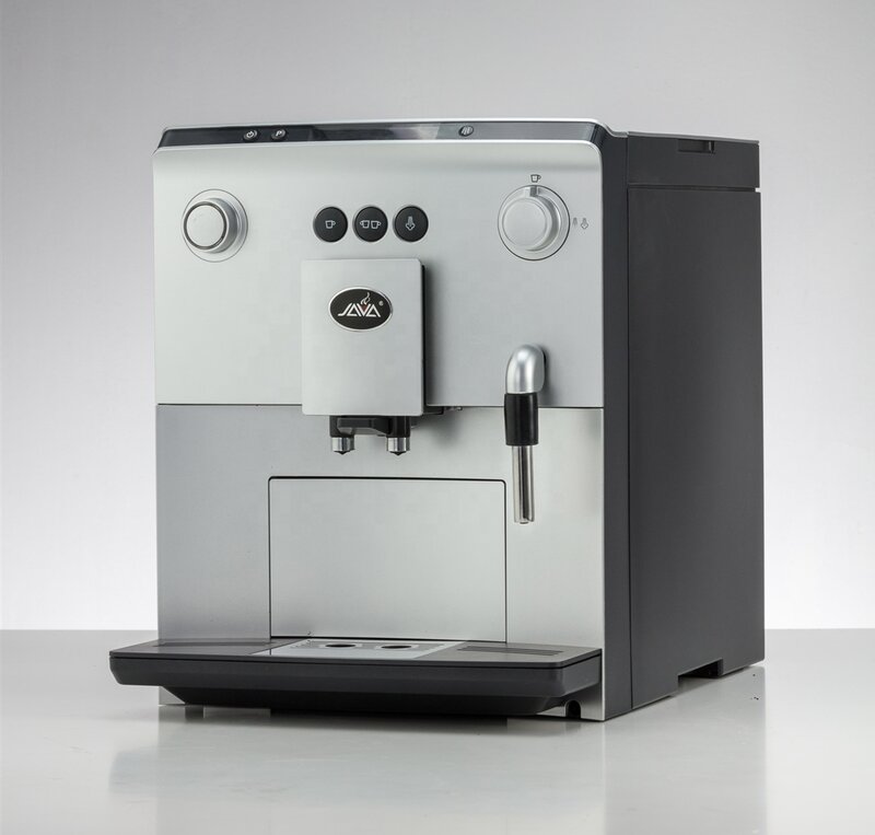 Mesin pembuat kopi 15 bar, pembuat espresso mesin kopi cappuccino Komersial Tekan Perancis mewah sepenuhnya otomatis
