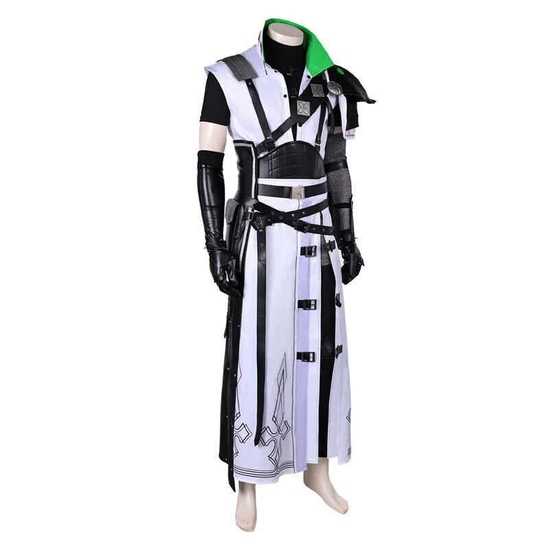 Cloud Strife Cosplay Wigs Game Final Cos Fantasy Costume Shirt Pants Battle Clothing Coat Men Suit Outfit Halloween Party Cloth