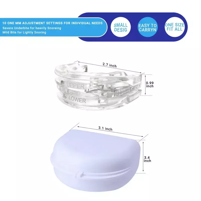 Anti Snoring Bruxism Mouth Guard Improve Sleeping Teeth Bruxism Sleeping Anti Snoring And Apnea Snoring Device To Stop Snorings