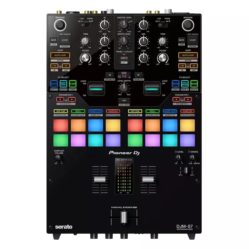 DJM-S7 Pioneer Serato rekordbox, 2 canales, Pro Scratch Battle, Bluetooth, DJ Mixe, novedad de verano