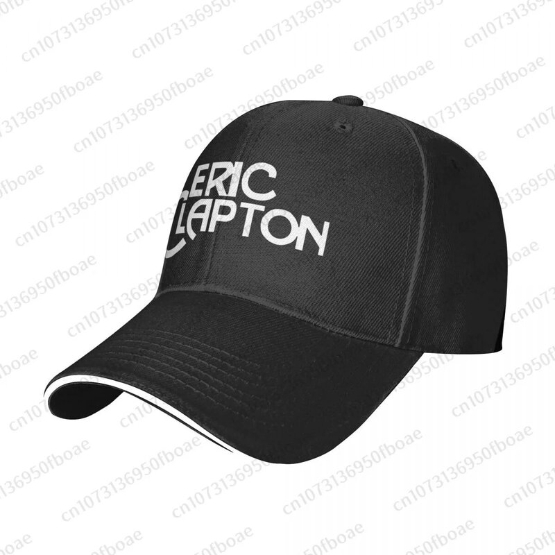Eric Clapton Logo W topi bisbol topi Sandwich Hip Hop topi olahraga luar ruangan pria wanita dapat disesuaikan