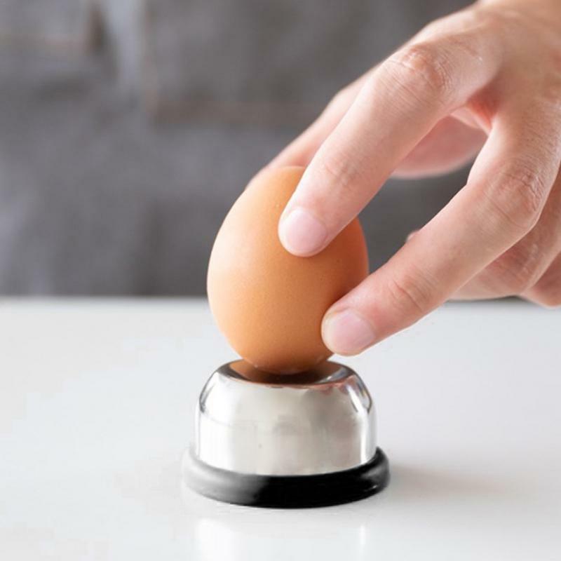 Перфоратор для яиц из нержавеющей стали, перфоратор для прокола яиц, сепаратор для легкого пилинга, Креативные кухонные инструменты сепаратор для яиц нержавеющая сталь دوكبوكي كوري