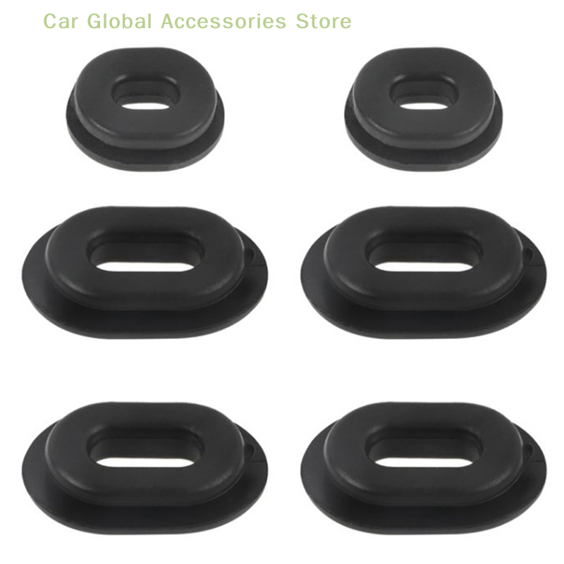 12pcs Motorcycle Body Side Cover Rubber Grommet Fairing Washer Bolts Motorcycle Accessories