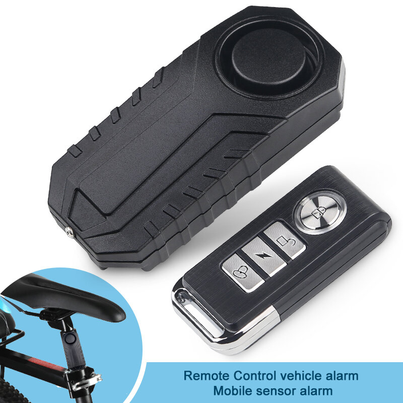 Anti-theft For Motorcycles Waterproof Wireless Remote Control Bicycle Security Alarm Motorcycle Anti-theft Alarm Bicycle Alarm