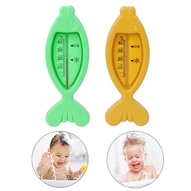 Termometro per l'acqua, per bagno del bambino, a forma pesce, per temperatura, giocattoli per doccia per neonati