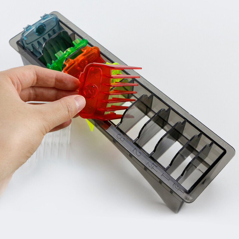 2/3 Comb And Clippers Holder Easy Storage With Ample Spaces And Carved Scale ClippersRack Holder