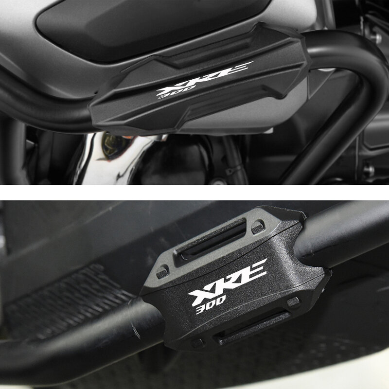 혼다 XRE300 XRE 300 오토바이 액세서리, 25mm 엔진 크래시 바 보호 범퍼 장식 블록 XRE-300 2022 2023