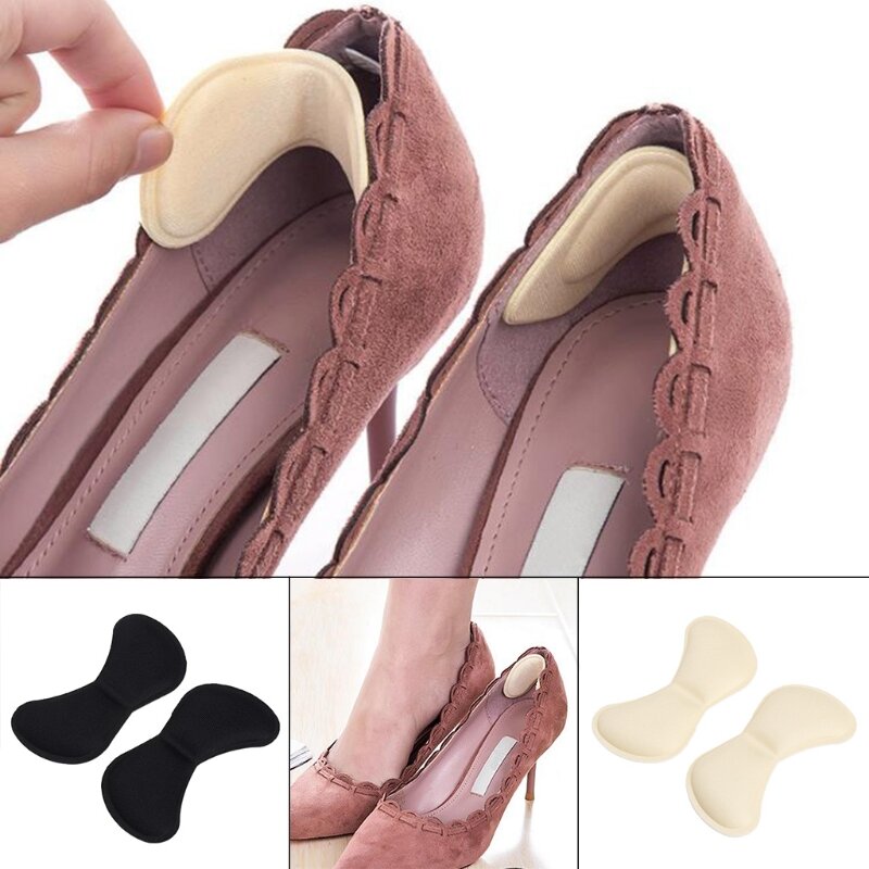 D0AB 1 par plantillas silicona para zapatos, almohadillas Gel para cuidado los pies, almohadillas plantillas