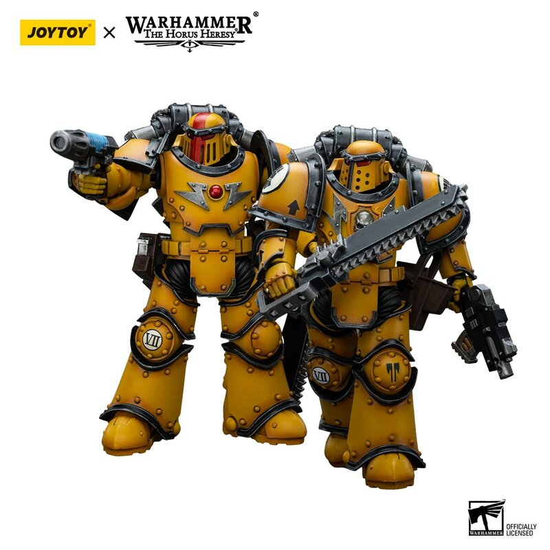 [IN-STOCK] JOYTOY Warhammer 40K 1/18 Action Figures Imperial Fists Rogal Dorn Anime Model Toys Christmas Gifts Free Shipping
