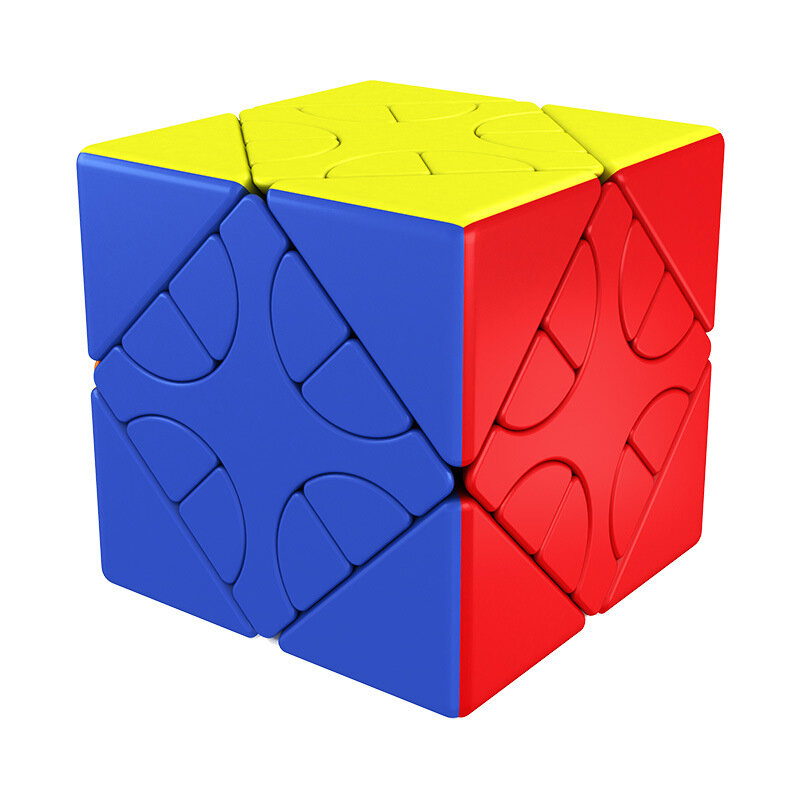 Cubo mágico de giro oblicuo para niños, Cubo mágico, juguetes educativos, envío directo