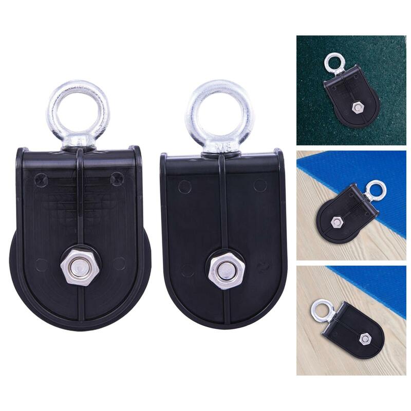 Cable Pulley Wheel Roller Quiet Heavy Duty Replacements for Pulley System Lifting Block Snatch Block Clothesline DIY Attachment