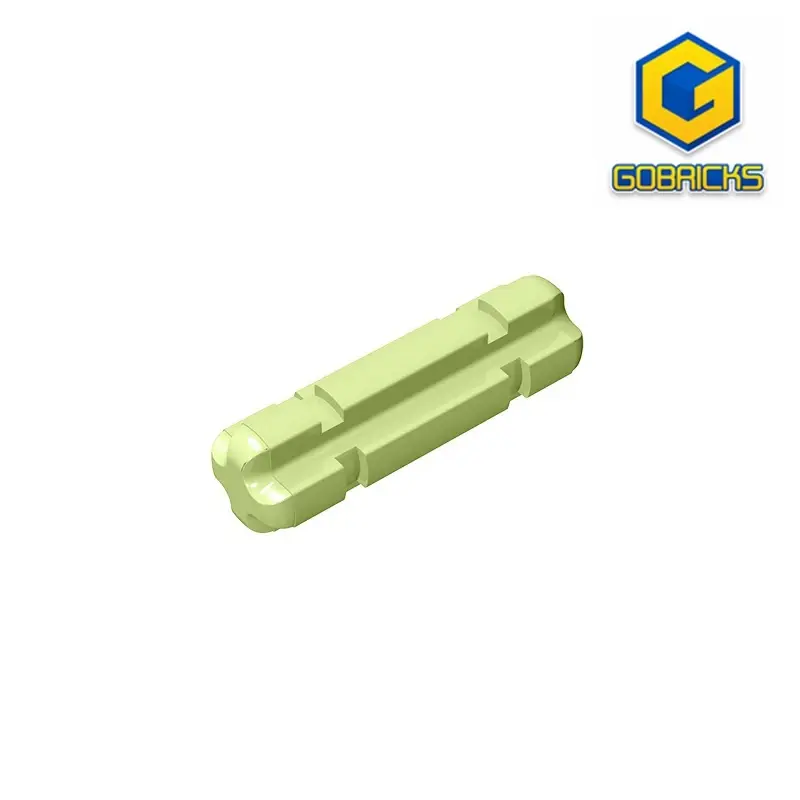Gobricks-GDS-580 técnico con muescas, eje 2, compatible con lego 32062, bloques de construcción educativos para niños