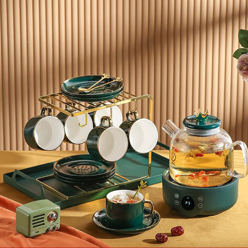 Многофункциональный чайник для здоровья, стеклянный чайник, бытовой чайник для птичьего гнезда, мини чайник для цветов