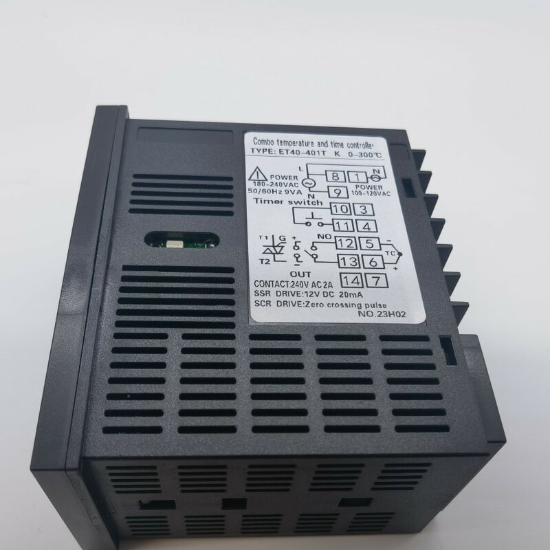 Termostato para Hot Stamping Machine Controlador de temperatura Painel de controle de temperatura ET40