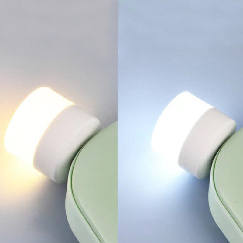 5v 1w tragbare runde LED Nachtlicht mit USB-Stecker 5 Farben verfügbar Baby Kinderzimmer Nachtlichter Kinder Teenager Raum dekor Beleuchtung