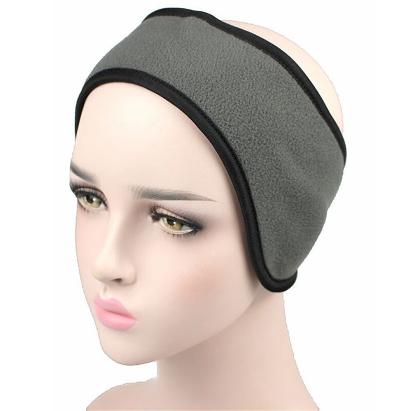 Orejeras Unisex para hombre y mujer, banda ajustable para la cabeza, Protector de orejas grueso de lana, moda de invierno