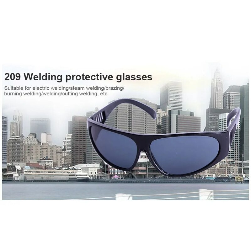 Anti-Glare Argon Arc Welding Goggles, óculos de proteção, Safety Working Eyes Protector, Equipamento de proteção