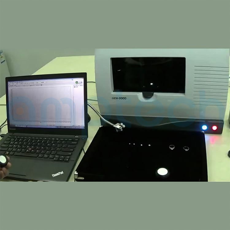 Testador espectroscópico de diamante e gema, Detector de rugosidade superficial, Medidor separado, Testador de diamante e gema, 2023