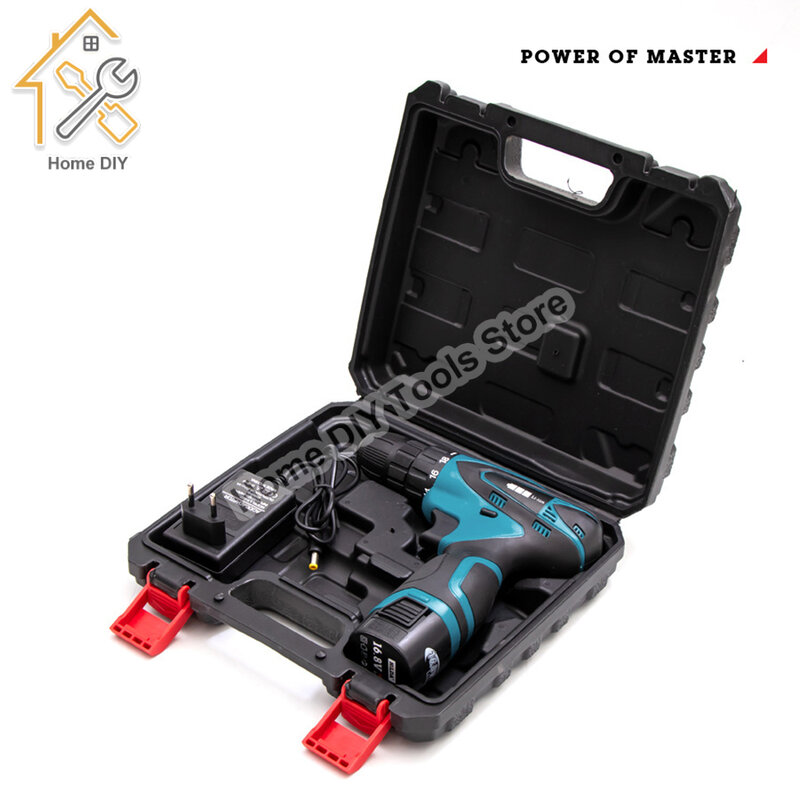 16.8V Electric Screwdriver Lithium Electric Drill Rechargeable Hand Drill Screwdriver Electric Tool Torque Drill Power Tools