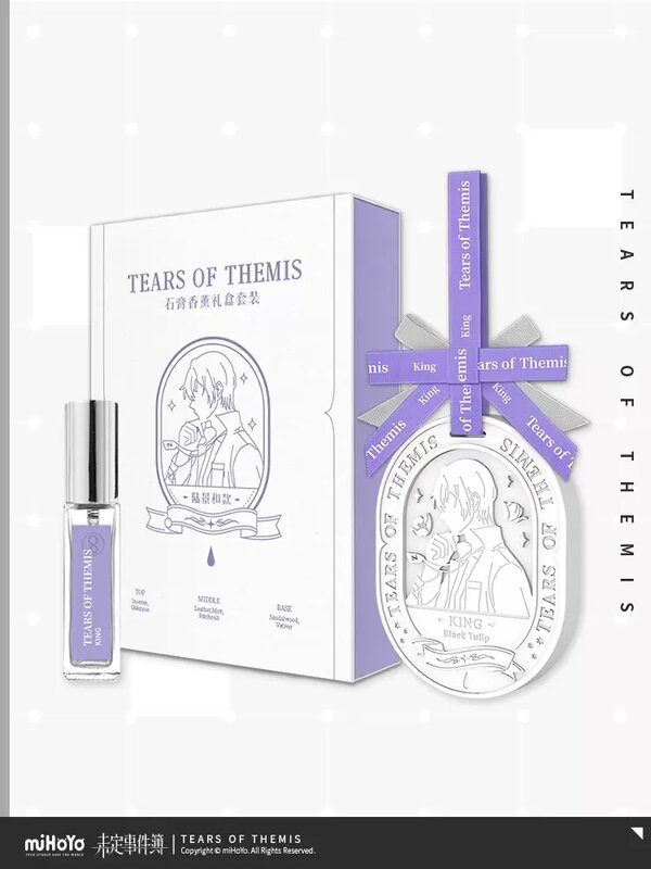 Game miHoYo Tears Of Themis Character Impression Series Plaster Aromatherapy Gift Set Fashion New Fragrance Cosplay Accessories