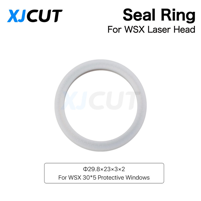 Xjcut Wsx Laser Seal Ring Voor 37*7Mm & 30*5Mm Beschermende Windows 37.5 × 29 × 3.7Mm Voor Wsx Fiber Laser Hoofd KC13 KC15 NC30 SW20