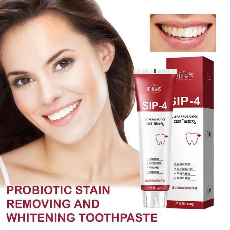 5/3/2/1 Stks Probiotische Tandpasta Sp 4 Whitening Tandbederf Reparatie Pasta Tanden Schoner Tandplak Verwijderaar Verse Adem Tandheelkundige Zorg