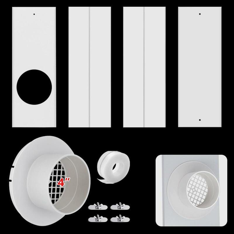 Ventilation de climatiseur pour tuyau d'accès mobile, unités de fenêtre verticales